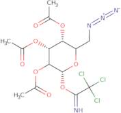 2,3,4-Tri-O-acetyl-6-azido-6-deoxy-a-D-glucopyranosyl trichloroacetimidate