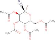 2,3,4,6-Tetra-O-acetyl-1-deoxy-1-fluoro-a-D-galactopyranosyl cyanide