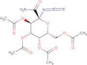 C-(2,3,4,6-Tetra-O-acetyl-1-azido-1-deoxy-a-D-galactopyranosyl)formamide