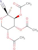 2,3,4-Tri-O-acetyl-1-deoxy-1-fluoro-b-D-arabinopyranosyl cyanide