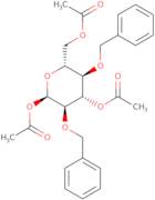 1,3,6-Tri-O-acetyl-2,4-di-O-benzyl-a-D-glucopyranose