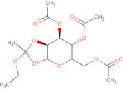 3,4,6-Tri-O-acetyl-a-D-glucopyranose 1,2-(ethyl orthoacetate)