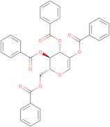 2,3,4,6-Tetra-O-benzoyl-1-deoxy-D-arabino-hex-1-enopyranose