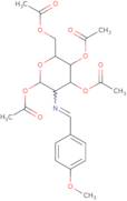 1,3,4,6-Tetra-O-acetyl-N-(4-methoxybenzylidene)-b-D-glucosamine