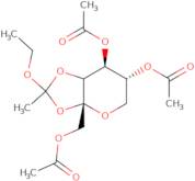 3,4,6-Tri-O-acetyl-1,2-O-ethoxyethylidene-a-D-fructopyranose