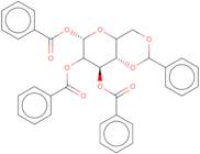 1,2,3-Tri-O-benzoyl-4,6-O-benzylidene-b-D-galactopyranose