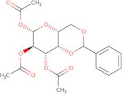 1,2,3-Tri-O-acetyl-4,6-O-benzylidene-b-D-galactopyranose