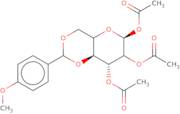 1,2,3-Tri-O-acetyl-4,6-O-(4-methoxybenzylidene)-b-D-galactopyranose