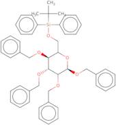 1,2,3,4-Tetra-O-benzyl-6-O-tert-butyldiphenylsilyl-b-D-galactopyranose