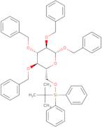 1,2,3,4-Tetra-O-benzyl-6-O-tert-butyldiphenylsilyl-b-D-glucopyranose