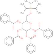 1,2,3,4-Tetra-O-benzoyl-6-O-triisopropylsilyl-a-D-mannopyranose