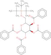 1,2,3,4-Tetra-O-benzoyl-6-O-triisopropylsilyl-b-D-glucopyranose