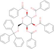 1,2,3,4-Tetra-O-benzoyl-6-O-trityl-b-D-galactopyranose