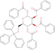 1,2,3,4-Tetra-O-benzoyl-6-O-trityl-a-D-mannopyranose