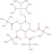 1,2,3,4-Tetra-O-pivaloyl-6-O-triisopropylsilyl-a-D-mannopyranose