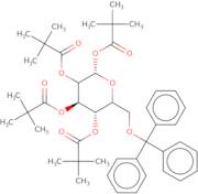 1,2,3,4-Tetra-O-pivaloyl-6-O-trityl-b-D-galactopyranose