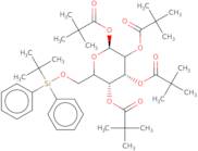 1,2,3,4-Tetra-O-pivaloyl-6-O-(tert-butyldiphenylsilyl)-b-D-glucopyranose