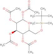 1,2,3,4-Tetra-O-acetyl-6-O-(tert-butyldimethylsilyl)-b-D-galactopyranose