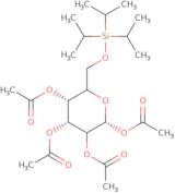 1,2,3,4-Tetra-O-acetyl-6-O-triisopropylsilyl-a-D-mannopyranose