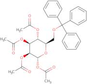 1,2,3,4-Tetra-O-acetyl-6-O-trityl-a-D-mannopyranose