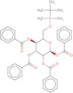 1,2,3,4-Tetra-O-benzoyl-6-O-tert-butyldimethylsilyl-b-D-galactopyranose