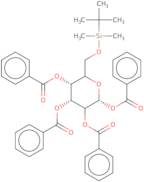 1,2,3,4-Tetra-O-benzoyl-6-O-tert-butyldimethylsilyl-a-D-mannopyranose