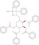 1,2,3,4-Tetra-O-benzoyl-6-O-tert-butyldiphenylsilyl-b-D-glucopyranose