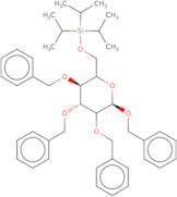 1,2,3,4-Tetra-O-benzyl-6-O-triisopropylsilyl-b-D-galactopyranose