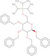 1,2,3,4-Tetra-O-benzyl-6-O-triisopropylsilyl-b-D-glucopyranose