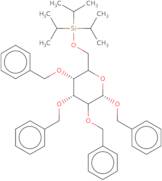 1,2,3,4-Tetra-O-benzyl-6-O-triisopropylsilyl-a-D-mannopyranose