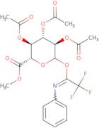 1-(2,2,2-Trifluoro-N-phenylethanimidate)-2,3,4-tri-O-acetyl-D-glucopyranuronic acid methyl ester