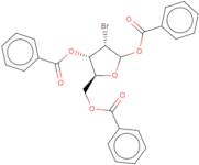 1,3,5-Tri-O-benzoyl-2-deoxy-2-bromo-α-L-arabinofuranose