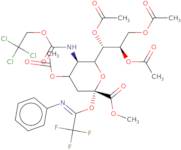 4,7,8,9-Tetra-O-acetyl-5-(2,2,2-trichloroethoxycarbonylamino)-2-(N-phenyltrifluoroacetimidate)-D...