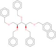 2,3,4-Tri-O-benzyl-5-O-(2-naphthyl)methyl-D-ribitol