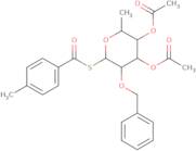 4-Toluoyl 3,4-di-O-acetyl-2-O-benzyl-a-L-thiofucopyranoside