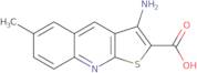 3-Amino-6-methyl-thieno[2,3-b]quinoline-2-carboxylic acid