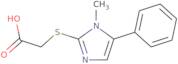 2-[(1-Methyl-5-phenyl-1H-imidazol-2-yl)sulfanyl]acetic acid