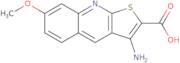 3-Amino-7-methoxy-thieno[2,3-b]quinoline-2-carboxylic acid