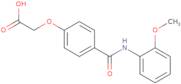 2-{4-[(2-Methoxyphenyl)carbamoyl]phenoxy}acetic acid