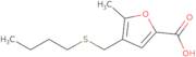 4-[(Butylthio)methyl]-5-methyl-2-furoic acid