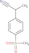 2-(4-Methanesulfonylphenyl)propanenitrile