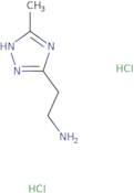 2-(5-Methyl-4H-[1,2,4]triazol-3-yl)-ethylamine dihydrochloride