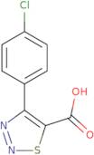 4-(4-Chlorophenyl)-1,2,3-thiadiazole-5-carboxylic acid