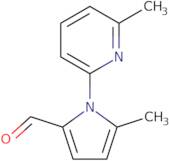 5-Methyl-1-(6-methylpyridin-2-yl)-1H-pyrrole-2-carbaldehyde