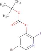 5-Bromo-2-iodopyridin-3-yl tert-butyl carbonate