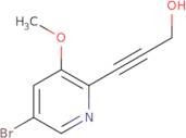 3-(5-Bromo-3-methoxypyridin-2-yl)prop-2-yn-1-ol