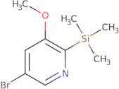 5-Bromo-3-methoxy-2-(trimethylsilyl)pyridine