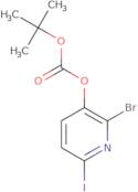 2-Bromo-6-iodopyridin-3-yl tert-butyl carbonate