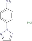 BENZENAMINE, 4-(2H-1,2,3-TRIAZOL-2-YL)-, HCL