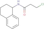 3-Chloro-N-(1,2,3,4-tetrahydronaphthalen-1-yl)propanamide